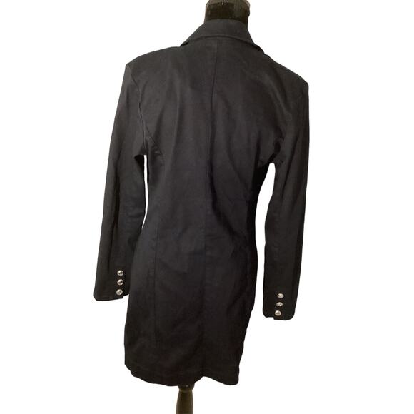 Guess Navy Button Up Dress - Picture 3 of 7